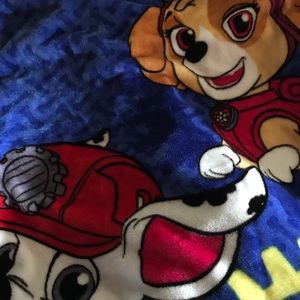 Paw patrol sheet and blanket set